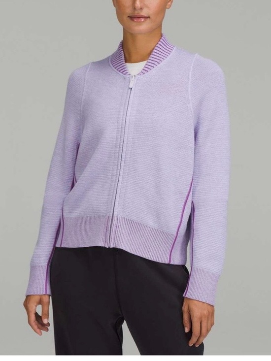 lululemon athletica Sweaters - Lululemon Reversible Double knit Sweater Sz 8